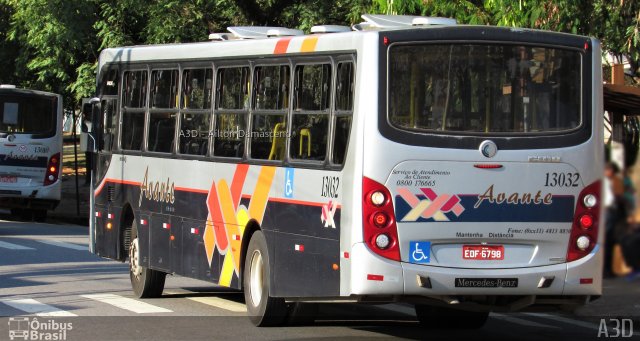 Viação Avante 13032 na cidade de Itu, São Paulo, Brasil, por Edson Luiz da Silva Junior. Número da foto: #5914936.