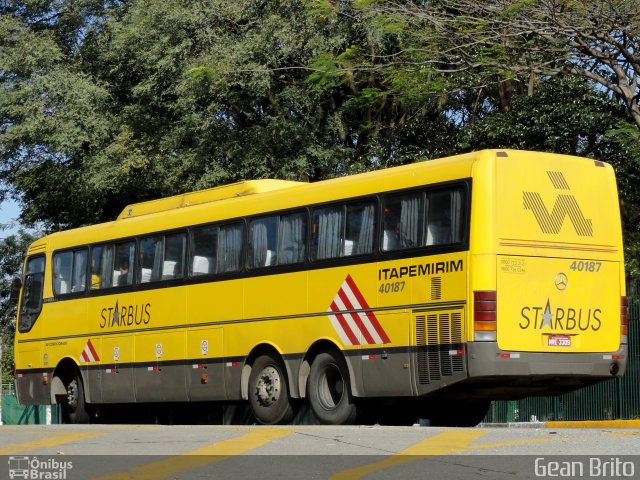 Viação Itapemirim 40187 na cidade de São Paulo, São Paulo, Brasil, por Gean Brito. ID da foto: 5914243.