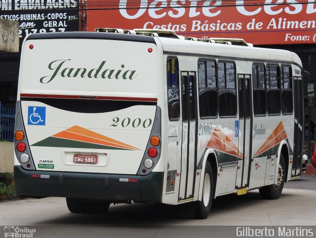 Jandaia Transportes e Turismo 2000 na cidade de Presidente Prudente, São Paulo, Brasil, por Gilberto Martins. Número da foto: #5915055.
