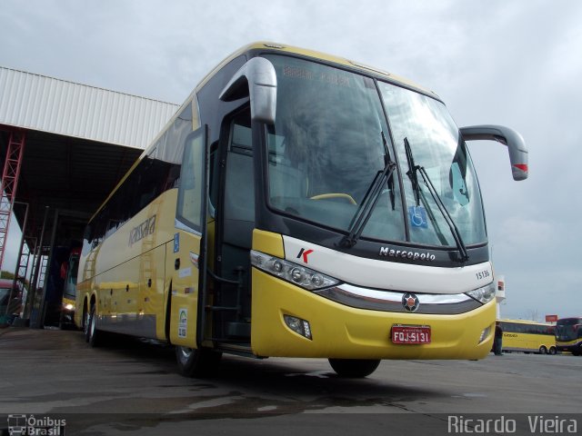 Kaissara - Viação Caiçara 15136 na cidade de SIA, Distrito Federal, Brasil, por Ricardo Vieira. Número da foto: #5951394.