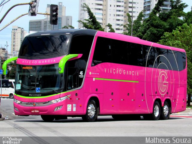 Viação Garcia 7179 na cidade de São Paulo, São Paulo, Brasil, por Matheus Souza. ID da foto: 5951807.