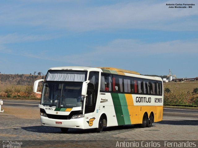Empresa Gontijo de Transportes 12365 na cidade de João Monlevade, Minas Gerais, Brasil, por Antonio Carlos Fernandes. Número da foto: #5952653.