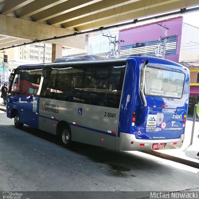 Transcooper > Norte Buss 2 6041 na cidade de São Paulo, São Paulo, Brasil, por Michel Nowacki. ID da foto: 5953778.