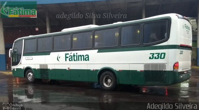 Fátima Transportes e Turismo 330 na cidade de Porto Alegre, Rio Grande do Sul, Brasil, por Adegildo Silveira. Número da foto: #5952276.