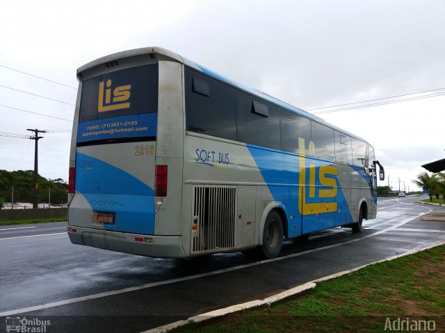 Lis Transportes 2316 na cidade de Camaçari, Bahia, Brasil, por Adriano Buraen de Franca . Número da foto: #5953485.