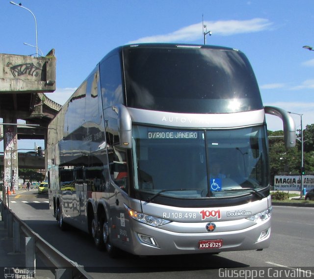 Auto Viação 1001 RJ 108.498 na cidade de Rio de Janeiro, Rio de Janeiro, Brasil, por Giuseppe Carvalho. Número da foto: #5954013.