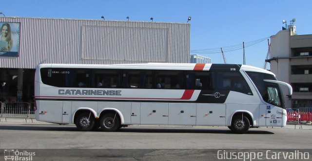 Auto Viação Catarinense 3115 na cidade de Rio de Janeiro, Rio de Janeiro, Brasil, por Giuseppe Carvalho. Número da foto: #5952269.