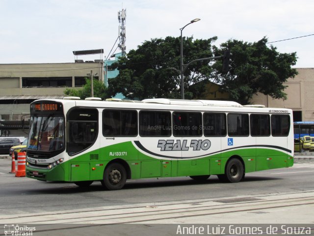 Expresso Real Rio RJ 133.171 na cidade de Rio de Janeiro, Rio de Janeiro, Brasil, por André Luiz Gomes de Souza. ID da foto: 5955583.