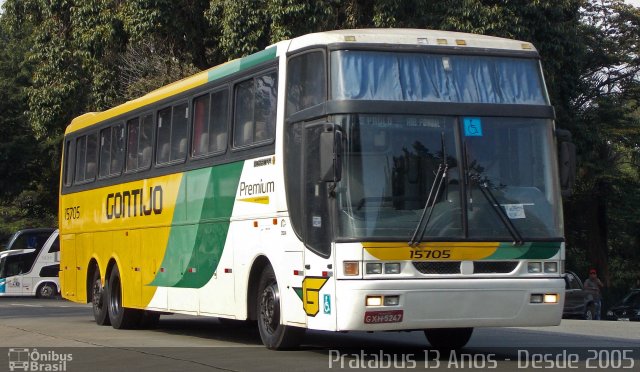 Empresa Gontijo de Transportes 15705 na cidade de São Paulo, São Paulo, Brasil, por Cristiano Soares da Silva. ID da foto: 5955247.