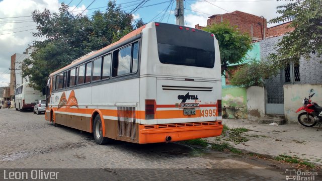 Ônibus Particulares 4995 na cidade de Caruaru, Pernambuco, Brasil, por Leon Oliver. Número da foto: #5955974.
