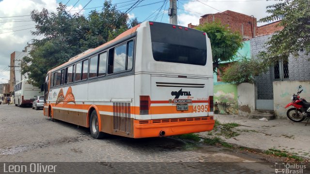 Ônibus Particulares 4995 na cidade de Caruaru, Pernambuco, Brasil, por Leon Oliver. ID da foto: 5955974.