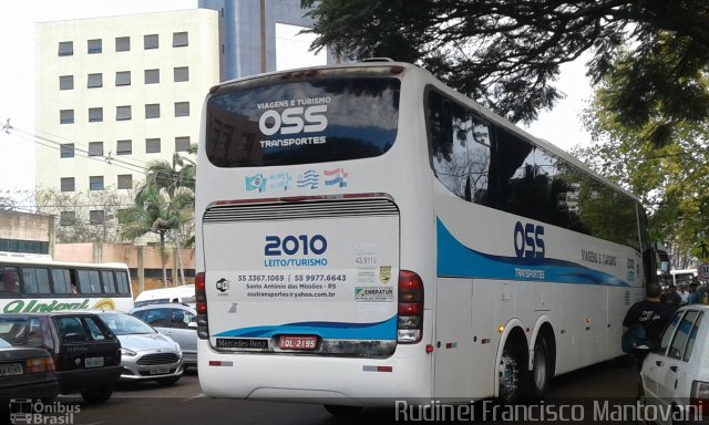 Oss Transportes 2010 na cidade de Santo Ângelo, Rio Grande do Sul, Brasil, por Rudinei Francisco Mantovani. Número da foto: #5956198.