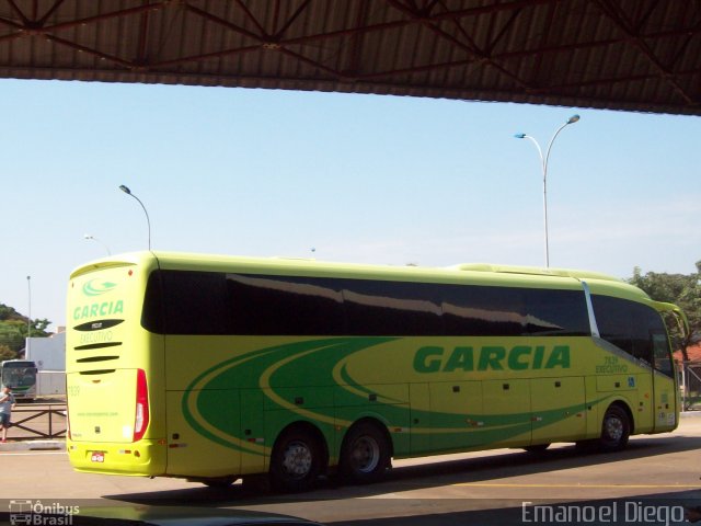 Viação Garcia 7839 na cidade de Maringá, Paraná, Brasil, por Emanoel Diego.. ID da foto: 5954620.