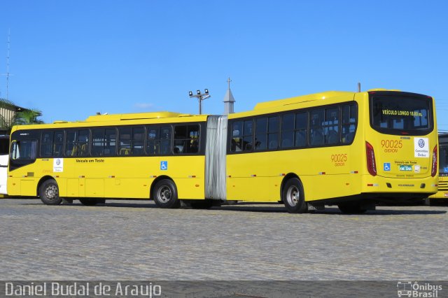 Gidion Transporte e Turismo 90025 na cidade de Joinville, Santa Catarina, Brasil, por Daniel Budal de Araújo. ID da foto: 5955742.