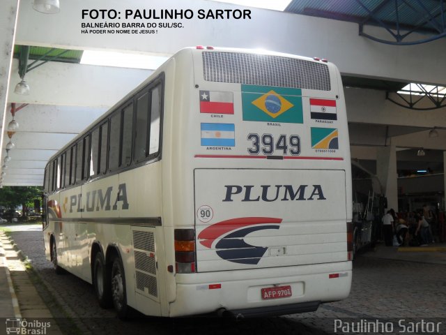 Pluma Conforto e Turismo 3949 na cidade de Joinville, Santa Catarina, Brasil, por Paulinho Sartor. ID da foto: 5954944.