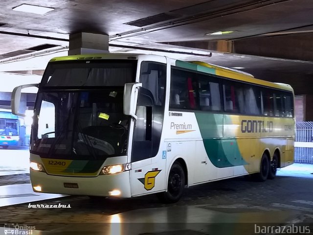 Empresa Gontijo de Transportes 12240 na cidade de Belo Horizonte, Minas Gerais, Brasil, por Rodrigo Barraza. ID da foto: 5955148.