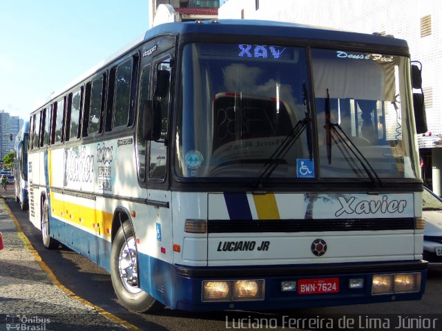 Ônibus Particulares 7624 na cidade de Recife, Pernambuco, Brasil, por Luciano Ferreira de Lima Júnior. ID da foto: 5955024.