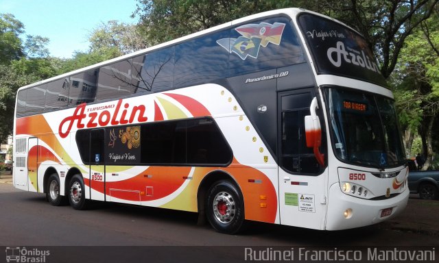 Azolin Turismo 8500 na cidade de Santo Ângelo, Rio Grande do Sul, Brasil, por Rudinei Francisco Mantovani. Número da foto: #5956097.