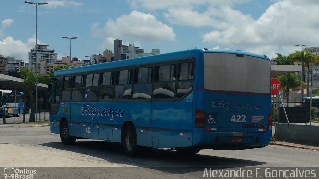 Biguaçu Transportes Coletivos Administração e Participação 422 na cidade de Florianópolis, Santa Catarina, Brasil, por Alexandre F.  Gonçalves. ID da foto: 5956781.