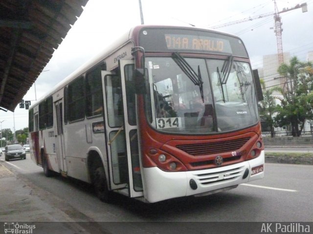 Rondônia Transportes 0112012 na cidade de Manaus, Amazonas, Brasil, por Monteiro Padilha. ID da foto: 5957665.