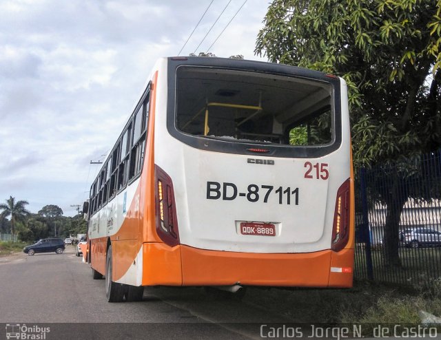 Belém Rio Transportes BD-87111 na cidade de Belém, Pará, Brasil, por Carlos Jorge N.  de Castro. ID da foto: 5957104.