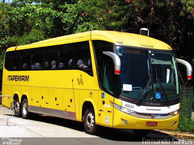 Viação Itapemirim 60659 na cidade de São Paulo, São Paulo, Brasil, por Fernando Santos. Número da foto: #5958542.