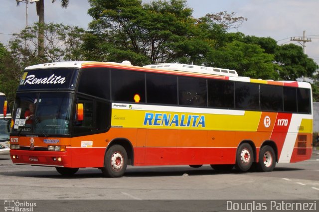 Renalita Transportes e Turismo 1170 na cidade de São Paulo, São Paulo, Brasil, por Douglas Paternezi. ID da foto: 5957564.