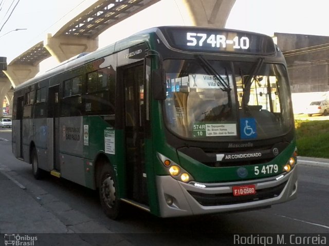 Imperial Transportes 5 4179 na cidade de São Paulo, São Paulo, Brasil, por Jonathan  Aguiar Correa. ID da foto: 5960616.