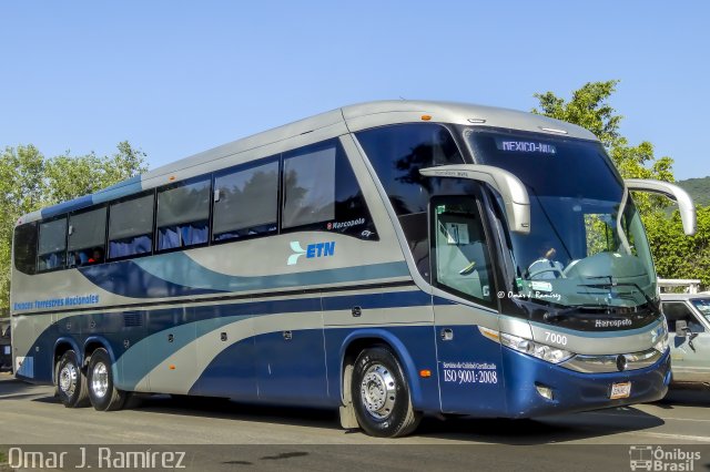 ETN - Enlaces Terrestres Nacionales 7000 na cidade de Morelia, Michoacán, México, por Omar Ramírez Thor2102. Número da foto: #5960143.