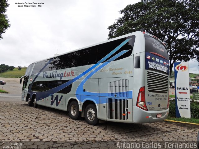 Washingtur Viagens e Excursões 1700 na cidade de João Monlevade, Minas Gerais, Brasil, por Antonio Carlos Fernandes. Número da foto: #5959465.