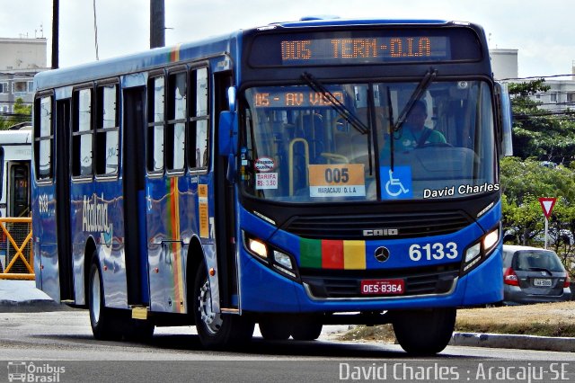 Viação Atalaia Transportes 6133 na cidade de Aracaju, Sergipe, Brasil, por David  Souza. ID da foto: 5961931.