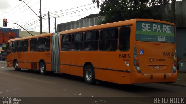 Auto Viação Redentor HA616 na cidade de Curitiba, Paraná, Brasil, por Alberto Selinke. ID da foto: 5961280.