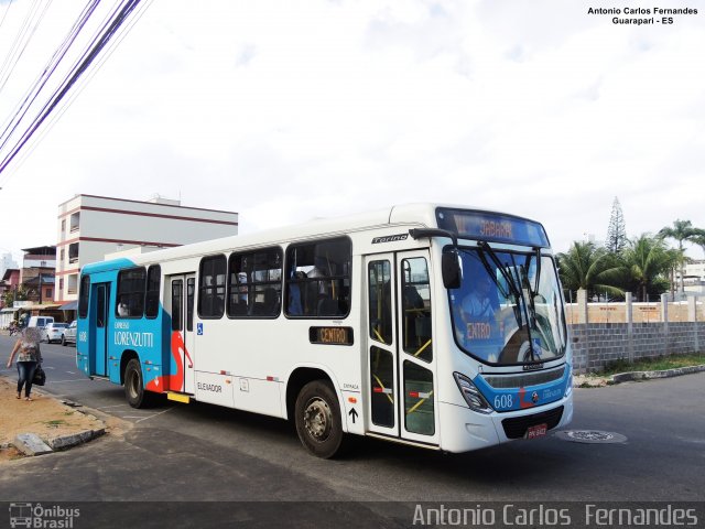 Expresso Lorenzutti 608 na cidade de Guarapari, Espírito Santo, Brasil, por Antonio Carlos Fernandes. ID da foto: 5960941.