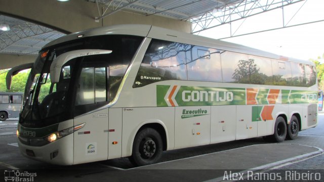 Empresa Gontijo de Transportes 21730 na cidade de Taubaté, São Paulo, Brasil, por Alex Ramos Ribeiro. Número da foto: #5961943.