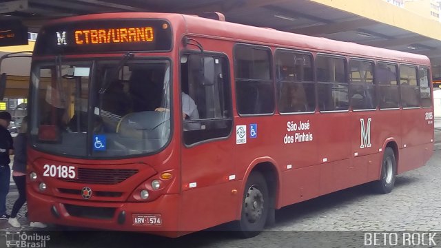 Auto Viação São José dos Pinhais 20185 na cidade de Curitiba, Paraná, Brasil, por Alberto Selinke. ID da foto: 5961063.