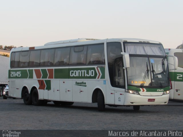 Empresa Gontijo de Transportes 21145 na cidade de Perdões, Minas Gerais, Brasil, por Marcos de Alcantara Pinto. ID da foto: 5961704.