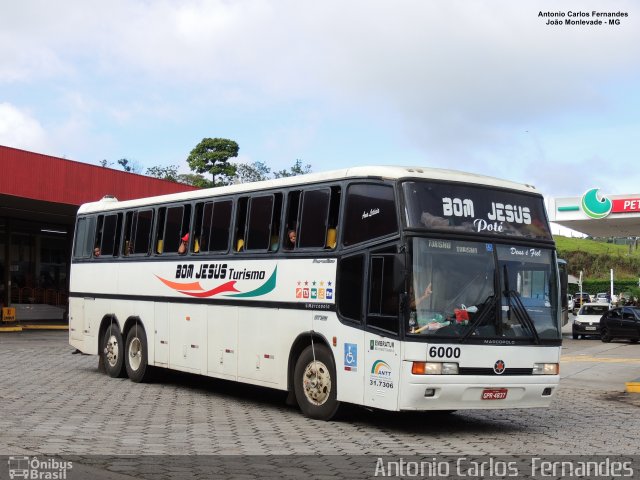 Bom Jesus Turismo 6000 na cidade de João Monlevade, Minas Gerais, Brasil, por Antonio Carlos Fernandes. ID da foto: 5962643.