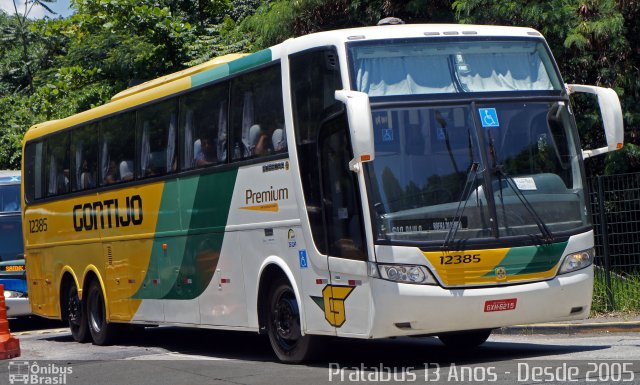 Empresa Gontijo de Transportes 12385 na cidade de São Paulo, São Paulo, Brasil, por Cristiano Soares da Silva. ID da foto: 5963061.