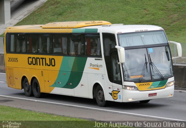 Empresa Gontijo de Transportes 20005 na cidade de Aparecida, São Paulo, Brasil, por José Augusto de Souza Oliveira. ID da foto: 5963760.