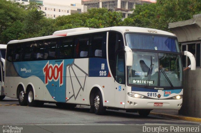 Auto Viação 1001 2815 na cidade de São Paulo, São Paulo, Brasil, por Douglas Paternezi. ID da foto: 5964579.