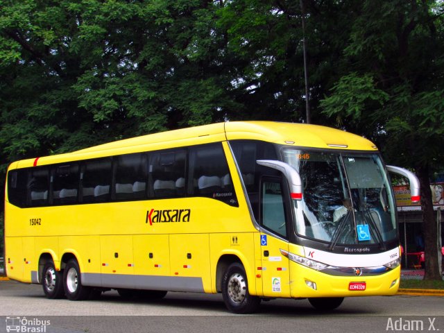 Kaissara - Viação Caiçara 15042 na cidade de São Paulo, São Paulo, Brasil, por Adam Xavier Rodrigues Lima. Número da foto: #5964813.