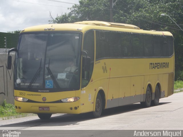 Viação Itapemirim 5053 na cidade de Recife, Pernambuco, Brasil, por Anderson Miguel. ID da foto: 5965741.