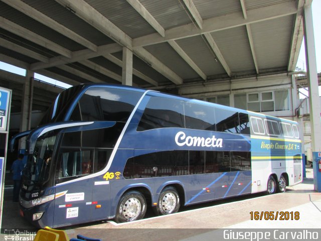 Viação Cometa 17322 na cidade de Rio de Janeiro, Rio de Janeiro, Brasil, por Giuseppe Carvalho. ID da foto: 5965049.