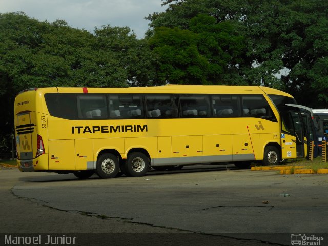 Viação Itapemirim 60551 na cidade de São Paulo, São Paulo, Brasil, por Manoel Junior. Número da foto: #5966370.