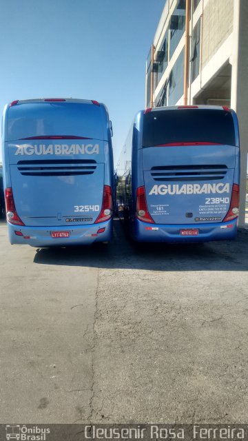 Viação Águia Branca 32540 na cidade de São Paulo, São Paulo, Brasil, por Cleusenir Rosa  Ferreira. Número da foto: #5965145.