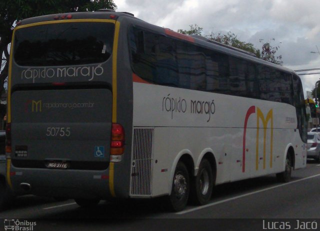 Rápido Marajó 50755 na cidade de Belém, Pará, Brasil, por Lucas Jacó. ID da foto: 5968273.