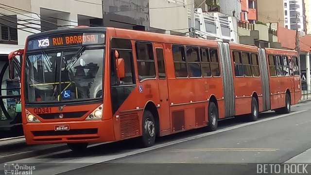 Viação Cidade Sorriso GD341 na cidade de Curitiba, Paraná, Brasil, por Alberto Selinke. ID da foto: 5967986.