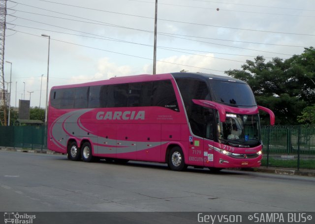 Viação Garcia 7179 na cidade de São Paulo, São Paulo, Brasil, por José Geyvson da Silva. Número da foto: #5968207.