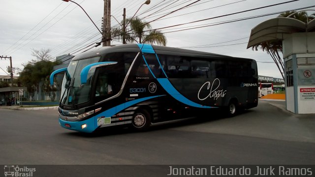 Empresa de Ônibus Nossa Senhora da Penha 53031 na cidade de Balneário Camboriú, Santa Catarina, Brasil, por Jonatan Eduardo Jurk Ramos. ID da foto: 5966515.