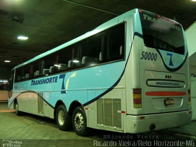 Transnorte - Transporte e Turismo Norte de Minas 50000 na cidade de Belo Horizonte, Minas Gerais, Brasil, por Ricardo Vieira. ID da foto: 5966655.